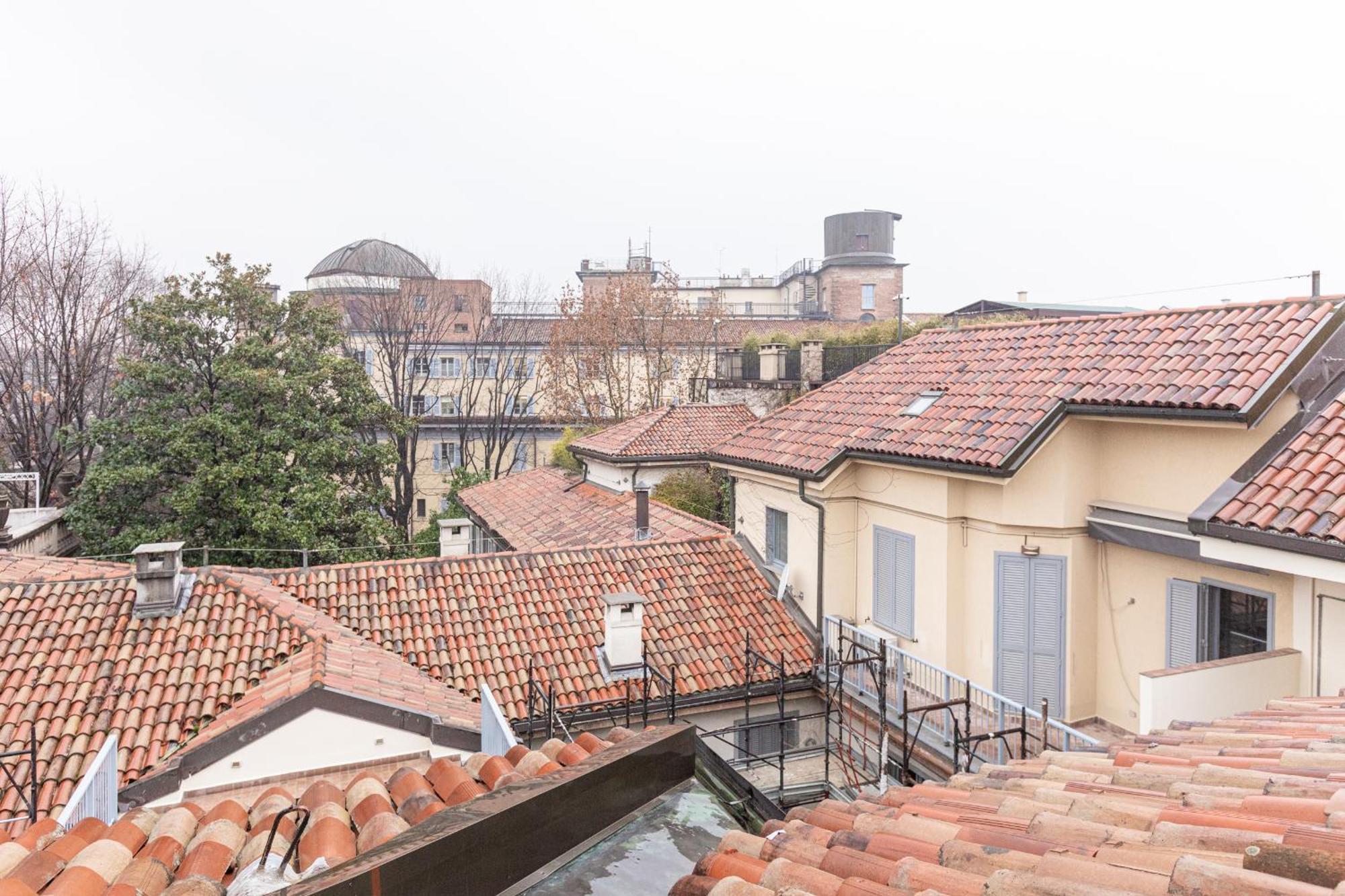מילאנו Monte Napoleone Split-Level Terrace Apartment - Top Collection מראה חיצוני תמונה